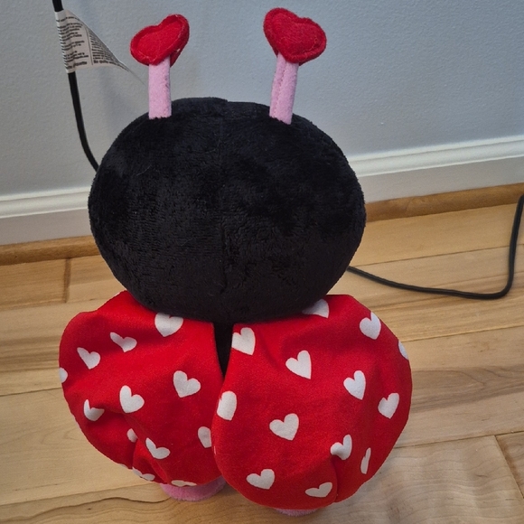Hallmark Pink and Black Lovebug Plush with Book - Picture 4 of 13